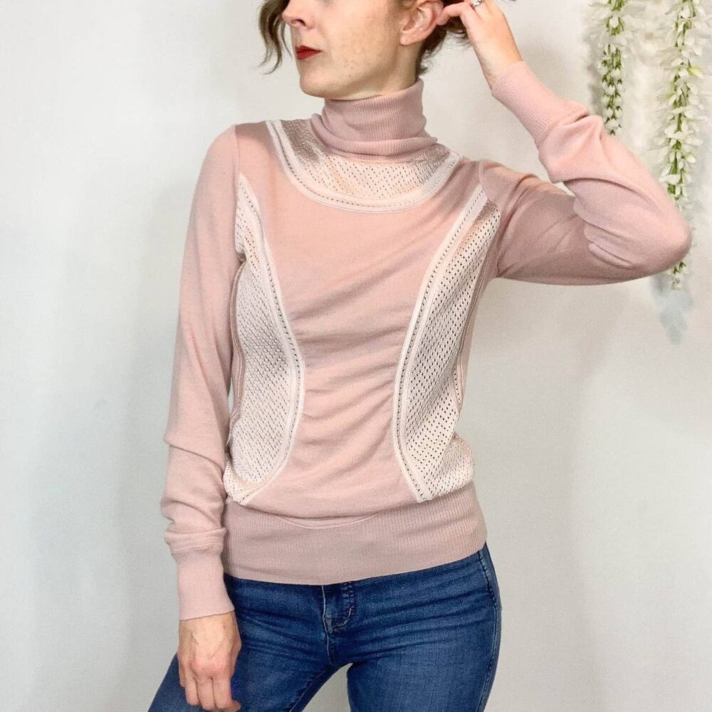 MAXMARA SPORTMAX vintage turtleneck 70s 90s lightweight ski lodge 2756